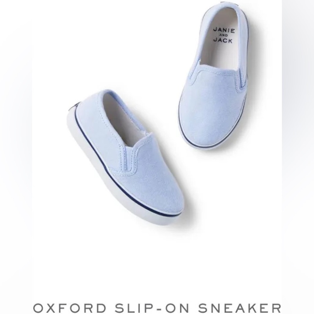 Oxford slip on sneakers